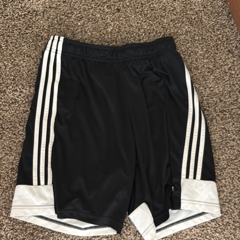 Adidas Men's Black Athletic Shorts